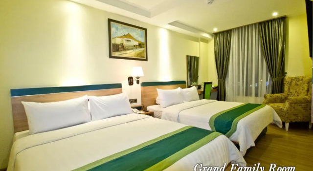 Grand Familie kamer met uitzicht Green Batara Hotel