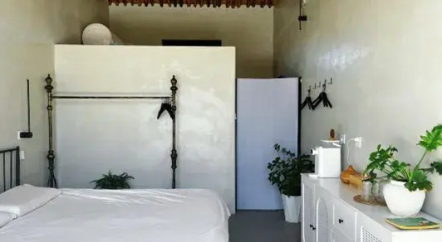 Кровать в общем номере Ruosheng Space Natural Healing Homestay