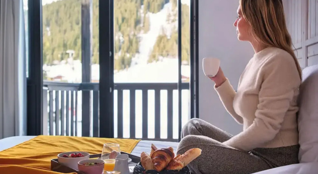 Двухместный номер Classic с балконом Lake Hotel Courchevel 1850