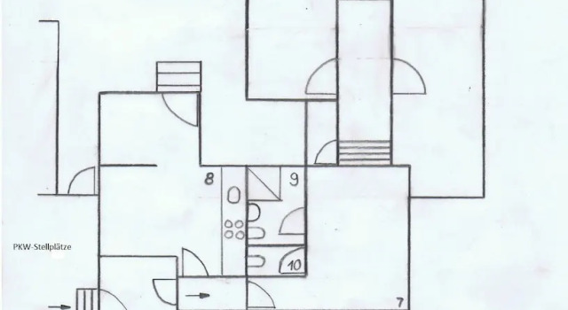 Номер Standard с 5 комнатами Gästehaus Koblenz