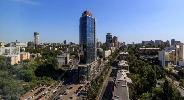 Двухместный номер Superior с панорамным видом Sky Loft Hotel Kyiv by Rixwell International