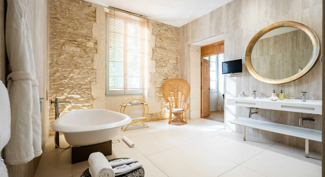 Номер Standard Hôtel Le Saint Remy & Spa
