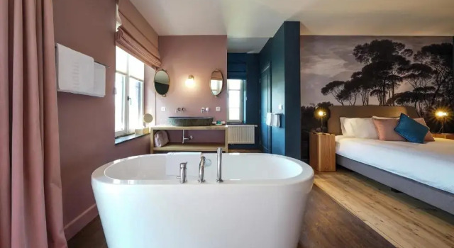 Двухместный номер Deluxe Les Terrasses des Falizes B&B