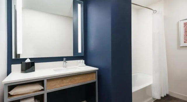 Четырёхместный номер Standard с видом на залив Hilton Garden Inn St. Pete Beach, FL