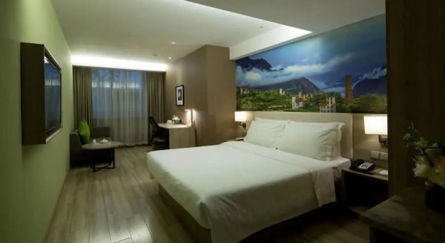 Номер Standard с видом на внутренний двор Atour Hotel Chengdu Wuhou Temple Kuan Zhai Alleys