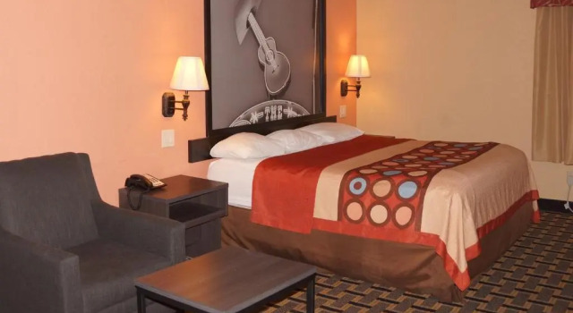 Номер Standard Super 8 by Wyndham Farmers Branch/North Dallas