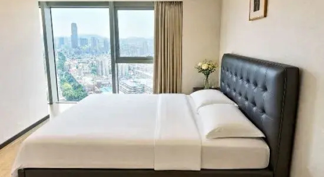 Люкс Дуплекс с 2 комнатами Banyuju Riverside Duplex Apartment Homestay (Sunwenxi Road Pedestrian Street Xingzhong Plaza)
