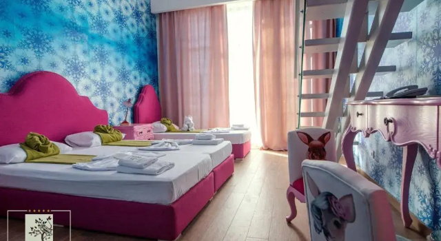 Номер Тематический «Холодное сердце» Eco Therma Village - Free Parking & Private Beach & Mineral Pool