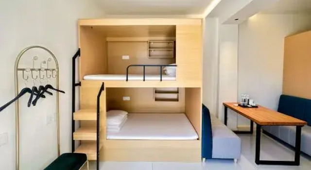 Семейный люкс Beijing Wuwai Shanshe Private Hot Spring Homestay