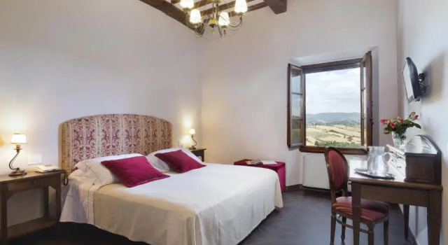 Двухместный номер Deluxe Fattoria Villa Lecchi Hotel Wellness