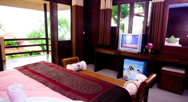 Двухместный номер Deluxe с видом на сад Rin Beach Resort