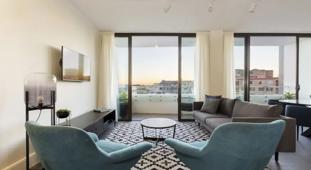 Апартаменты с 2 комнатами Botanik Apartment Hotel