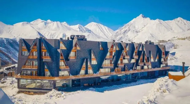 Studio Apt with stunning mountain views in Gudauri, Rezervovat Hotel Gudauri 
