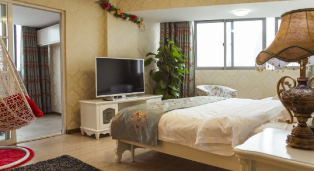 Люкс с 2 комнатами с красивым видом из окна Shangjing Hotel
