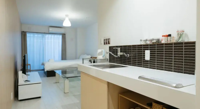 Shiki Residence Shijo Karasuma 1C, Забронировать Отель Ине Киото, рядом с Карасума Оикэ