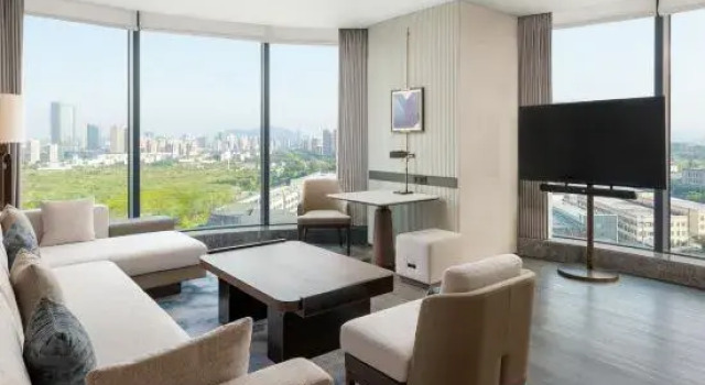 Люкс Deluxe Shaoxing Marriott Hotel Shangyu