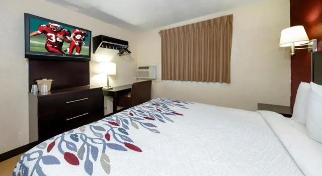 Двухместный номер Standard Red Roof Inn Jacksonville - Cruise Port