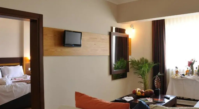 Двухместный люкс с видом на море İğneada Resort Hotel & SPA