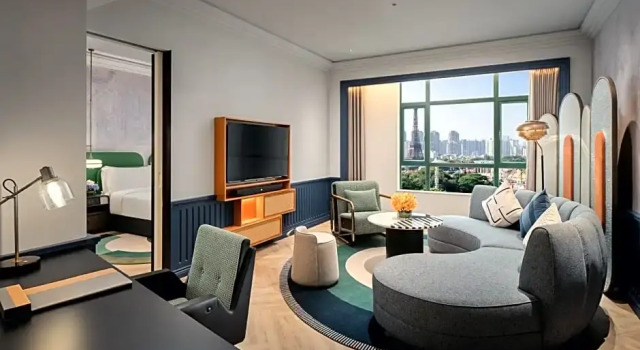 Двухместный люкс Powder Room c 1 комнатой Hotel Indigo Shenzhen Overseas Chinese Town by IHG