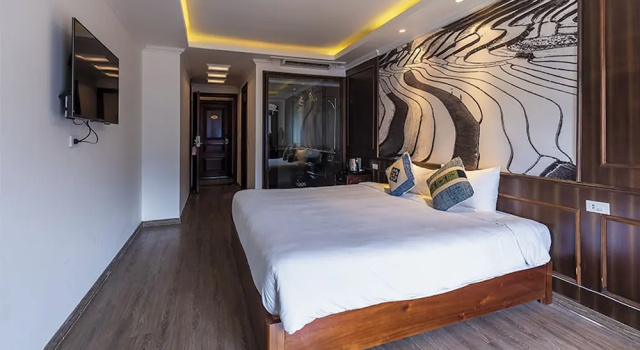 Двухместный номер Superior с видом на город Sapa Delta Hotel - Old Quarter Center