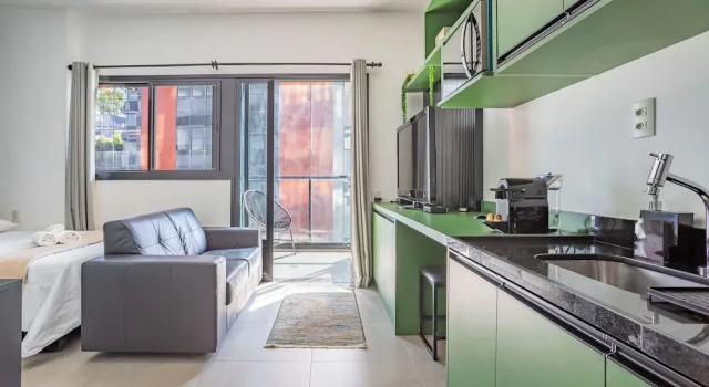 Beautiful Studio 270m Oscar Freire Subway Coe0406, Забронировать Апартаменты/квартира Сан-Пауло штат Сан-Паулу