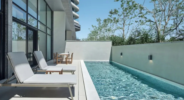 Двухместный люкс Shillamonogram Gangneung Residence
