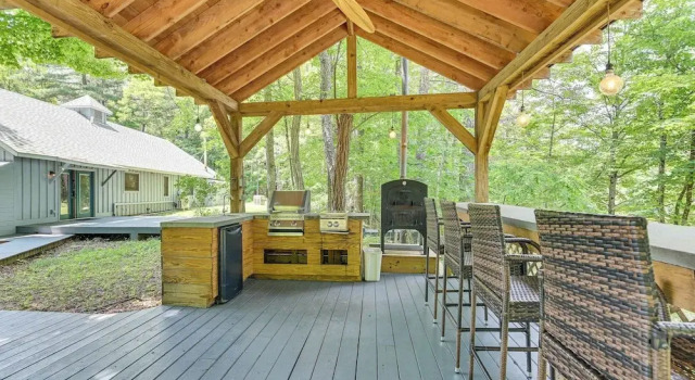 Коттедж Fish & Swim: Home w/ Catskill Creek Views!