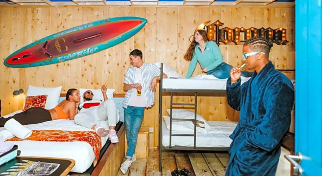 Номер Beach Bunker Amsterdam Teleport Hotel