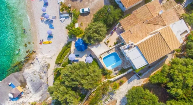 Коттедж Villa Thalassa Large Private Pool Walk to Beach Sea Views A C Wifi Car Not Required - 920