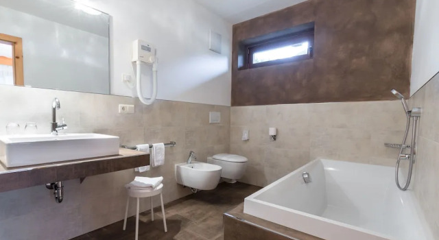 Люкс с балконом Romantik Hotel Santer