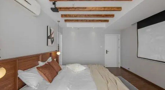 Двухместный люкс с 2 комнатами с видом на реку Xiaoxiaoqin B&B (Hongya Cave)