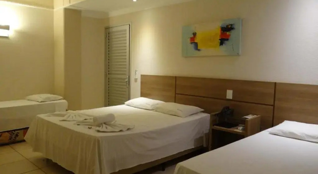 Трёхместный номер Standard Água Viva Hotel