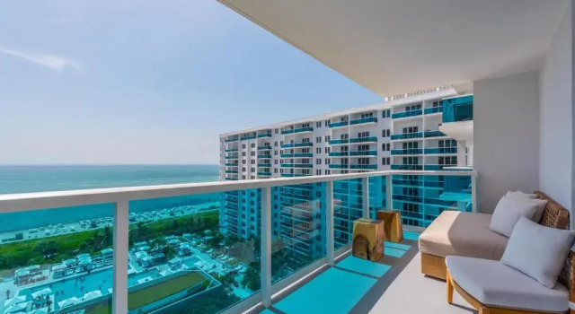 Апартаменты 3 Bedroom Direct Ocean located at 1 Hotel & Homes Miami Beach -1440