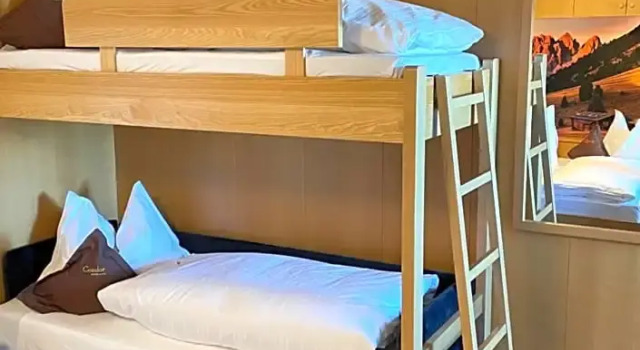 Четырёхместный номер Standard с видом на горы Hotel Condor