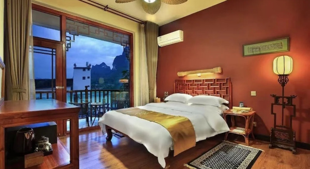Двухместный номер Standard с балконом и с видом на окрестности Yangshuo Village Inn Boutique Hotel