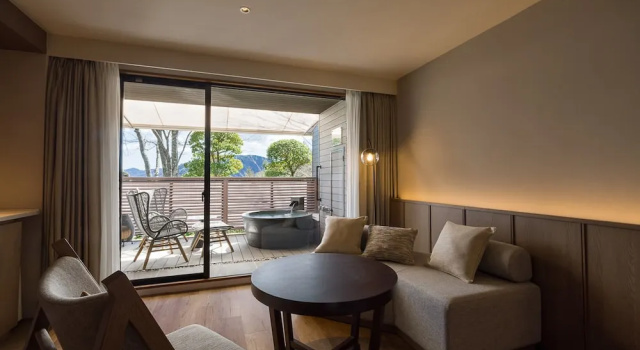 Двухместный номер Deluxe Onsen nol hakone myojindai