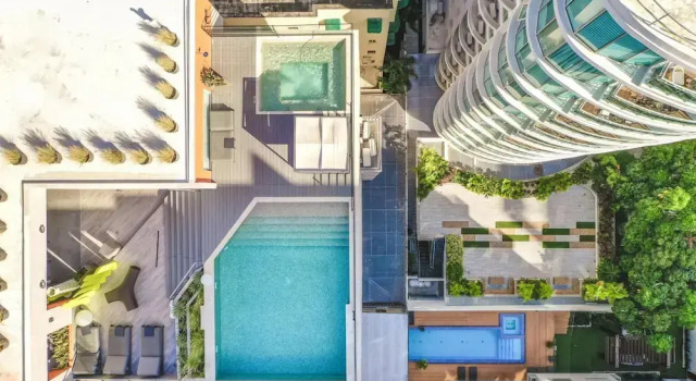 Апартаменты Santo Domingo Apartment with Pool, Gym & Free Parking