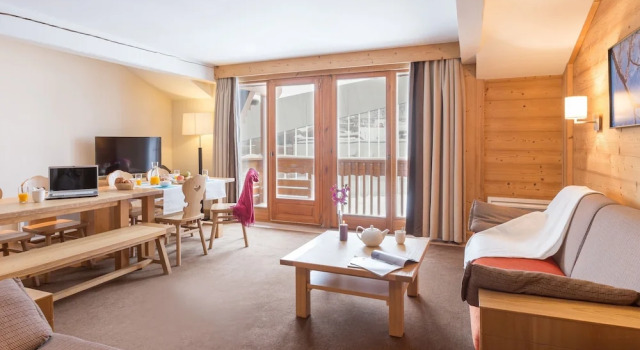 Апартаменты Дуплекс с балконом Résidence Pierre & Vacances Premium Les Chalets du Forum
