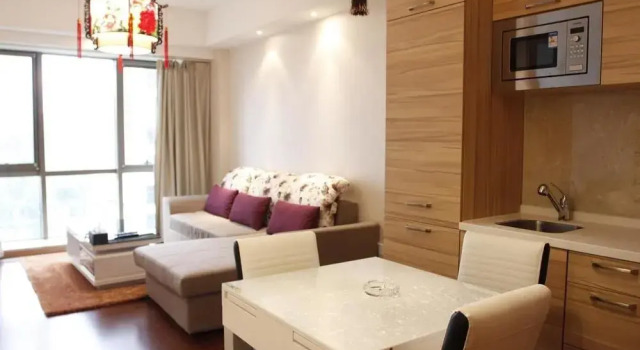 Yige Serviced Apartment Beijing Jinmaofu Branch, Book Lejlighed Hoteller i Beijing Province med parkering, Parkering