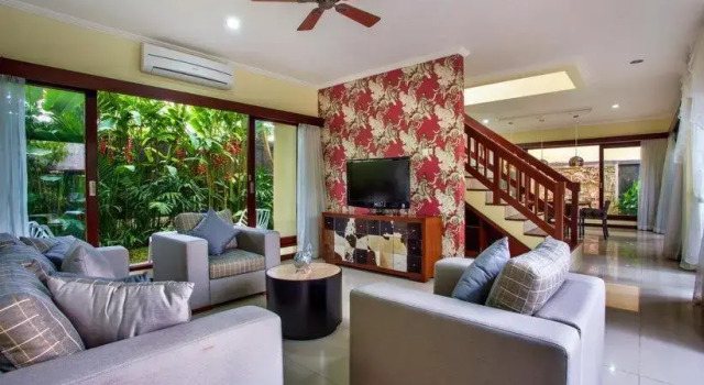 Вилла c 1 комнатой с красивым видом из окна Tiga Samudra Villa