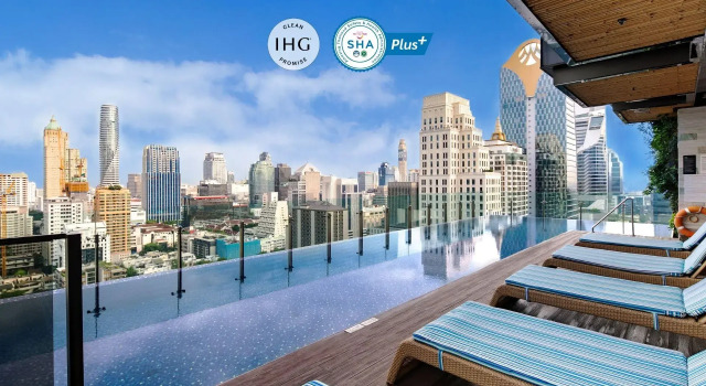 Двухместный номер на верхнем этаже Standard Hotel Indigo Bangkok Wireless Road by IHG