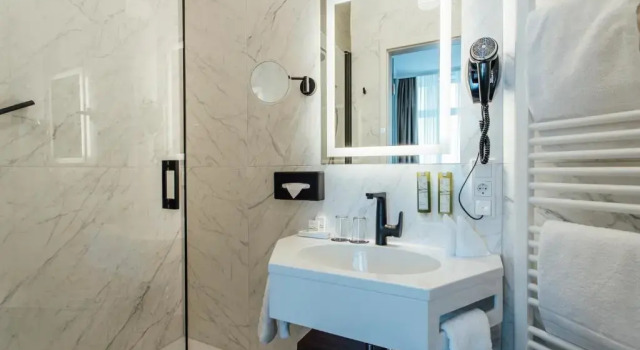 Двухместный номер Standard с частичным видом на море Strandhotel Hohenzollern