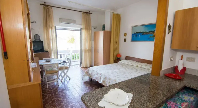 Студия с балконом Casa Posidonia