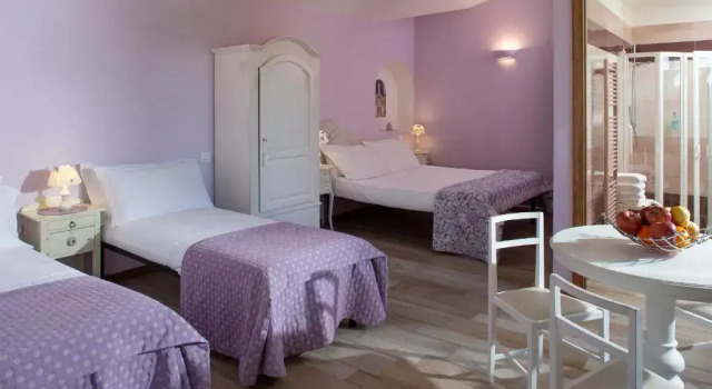 Standard Vierer Zimmer AllAntica Mattonata