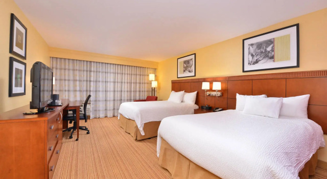Четырёхместный номер Standard Courtyard by Marriott Tampa North/I-75 Fletcher