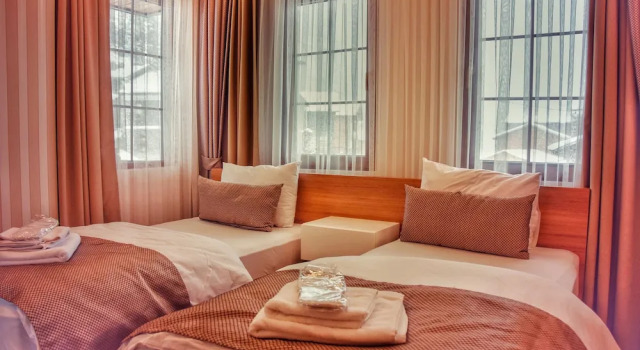 Апартаменты с 2 комнатами с балконом Serah Residence