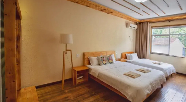 Семейный номер Standard Moganshan Bamboo View Guesthouse