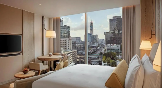 Двухместный номер Deluxe с видом на город Waldorf Astoria Bangkok