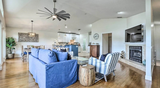 St Augustine Home w/ Swim Spa & Marsh Views!, Book Ferieresort Resorthoteller i Saint Augustine Area, Ferieresort