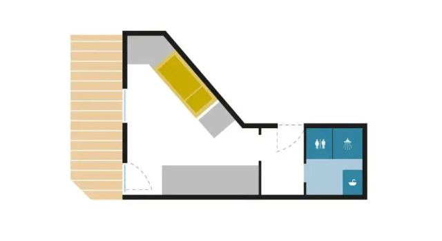 Одноместный номер Comfort Kinder- & Gletscherhotel Hintertuxerhof